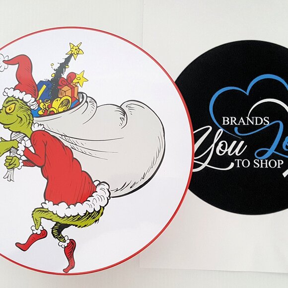 NEW Williams Sonoma Set of 3 The Grinch Nesting Tins - Picture 4 of 8